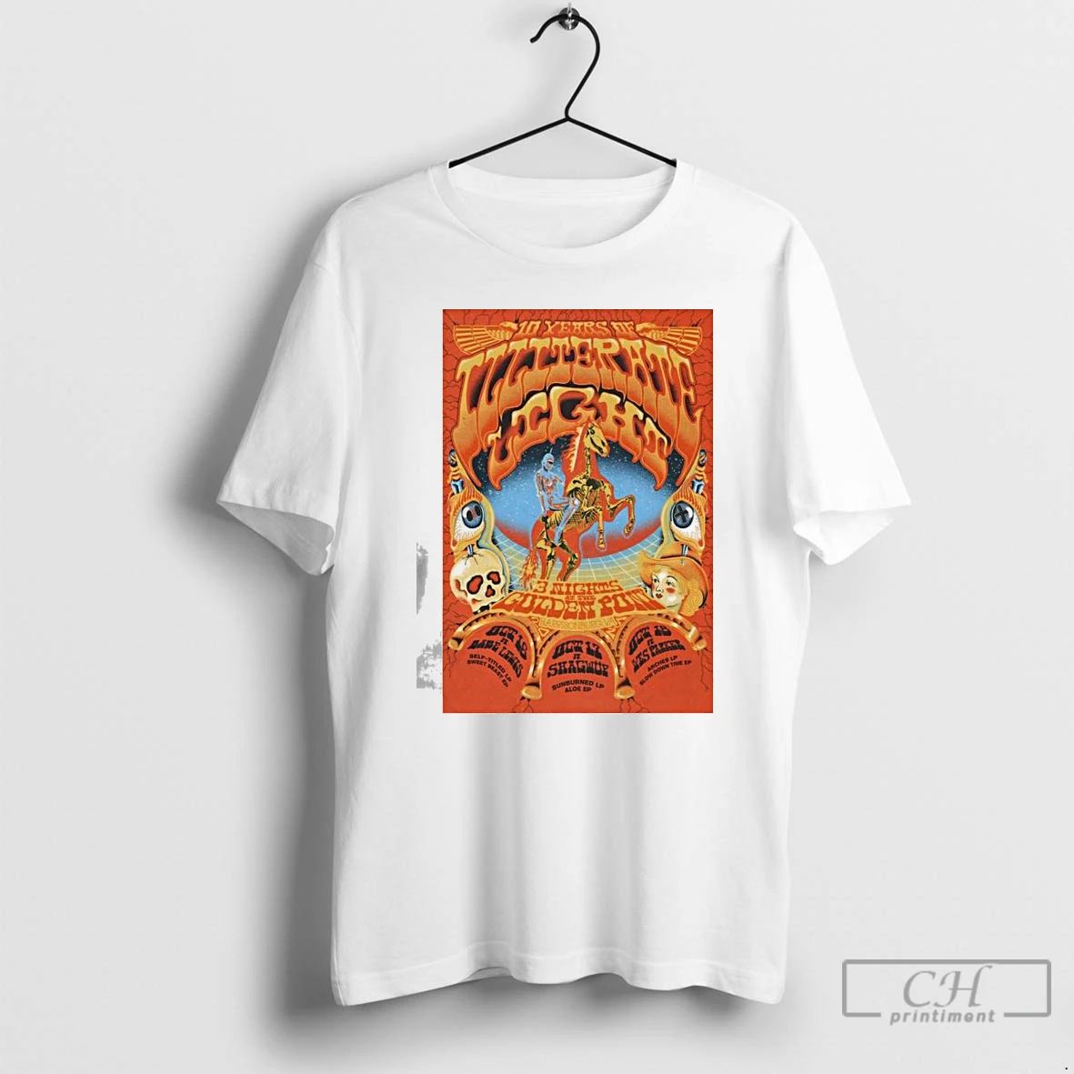 Classic Illiterate Light The Golden Pony In Harrisonburg Va Oct 16 18 2025 T Shirts