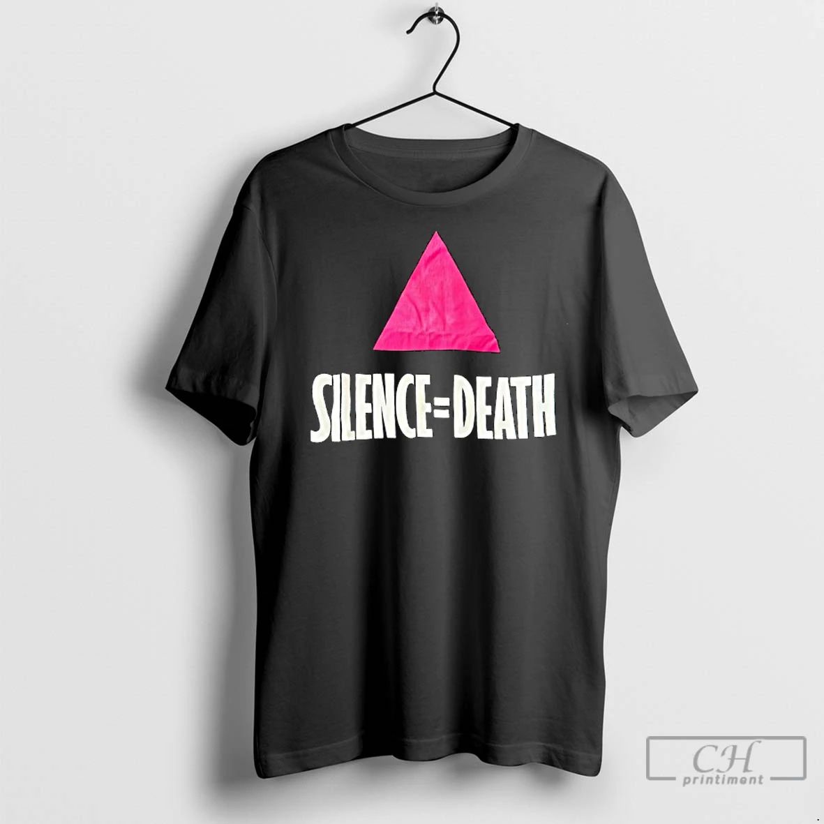 Classic Silence Is Death Against Aids