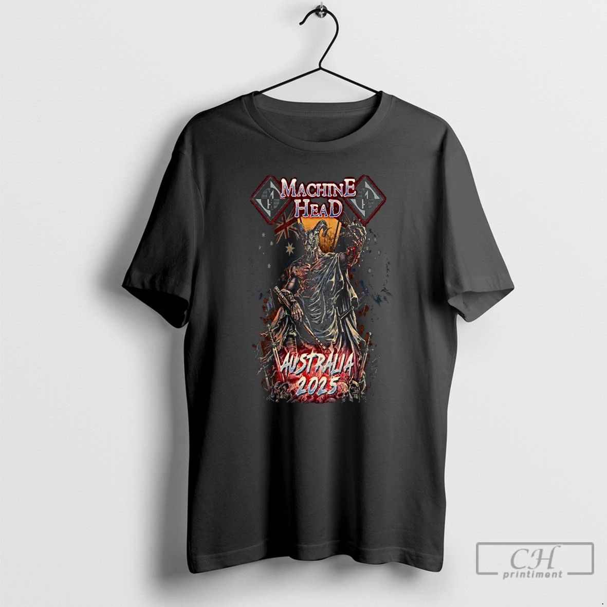 Classic Fall Tour 2025 Machine Head Long Sleve T Shirts