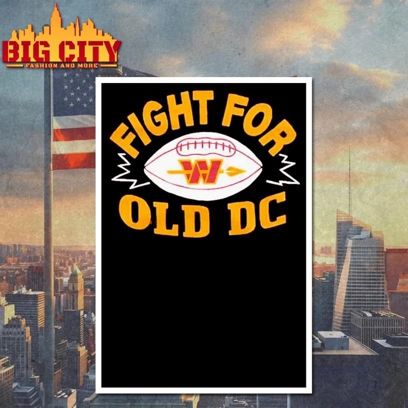 Washington Commanders Homage Youth Fight For Old DC ball shirt