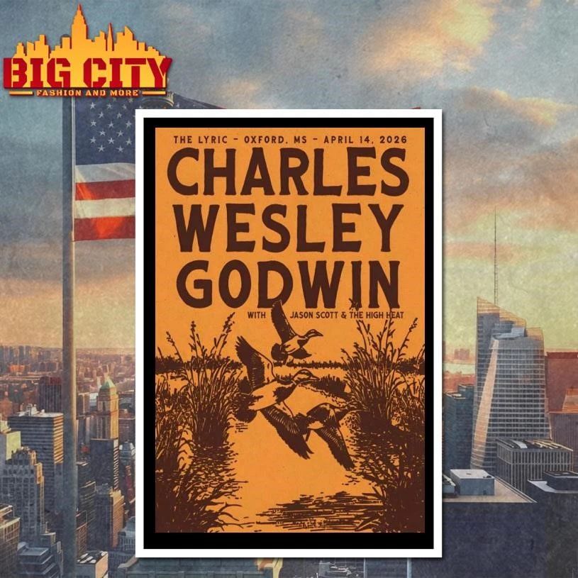 Charles Wesley Godwin Oxford MS 4-14-2026 Poster Shirt