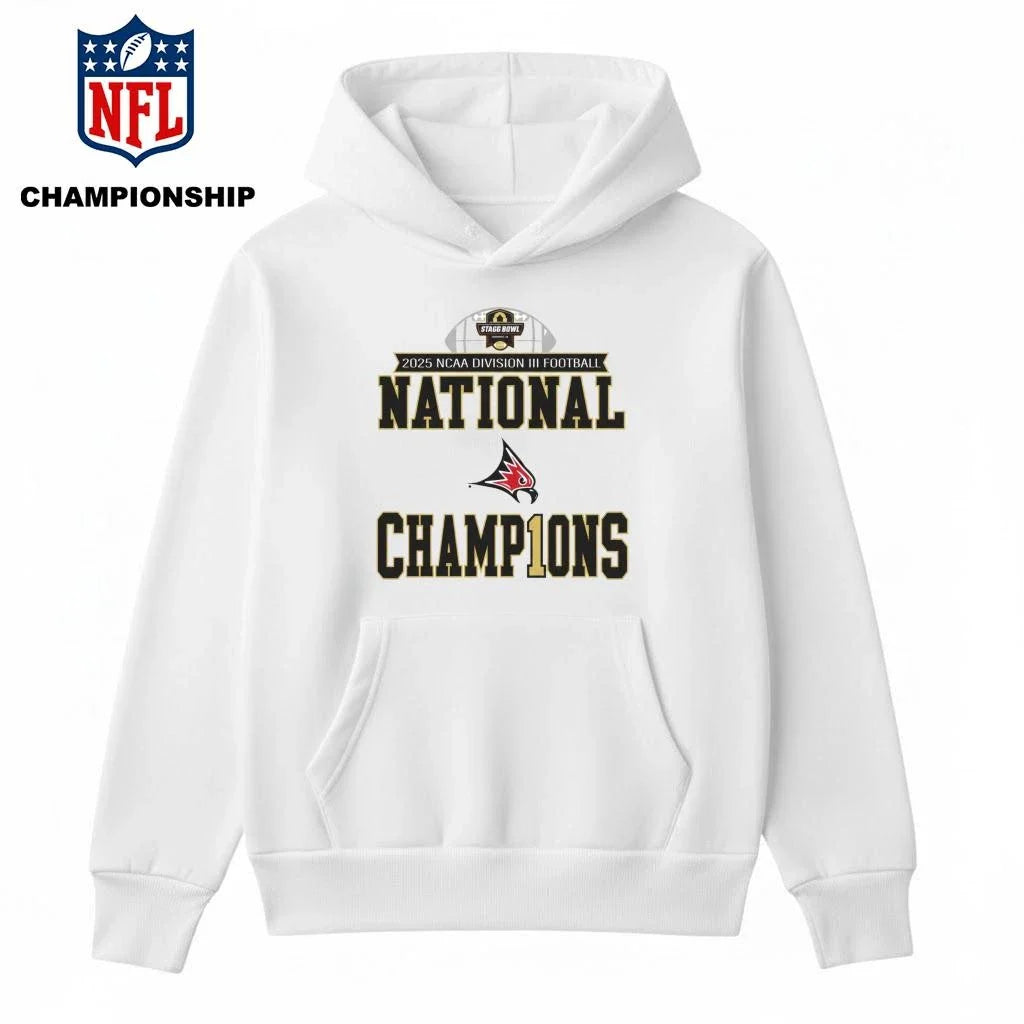 Wisconsin-River Falls Falcons 2025 National Champions Shirt
