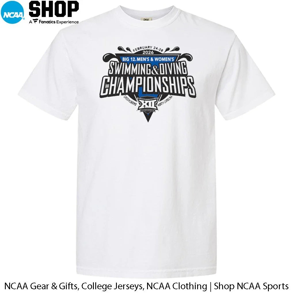 2026 Big 12 Men’s and Women’s Swimming &amp; Diving Championships T-Shirt