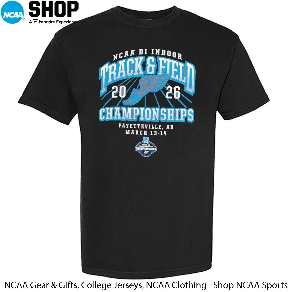 2026 NCAA DI Indoor Track and Field Championships Fayetteville Ar March 13-14 T-Shirt