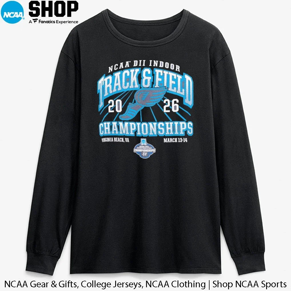2026 NCAA DII Track and Field Championships Virginia Beach Va March 13-14 T-Shirt