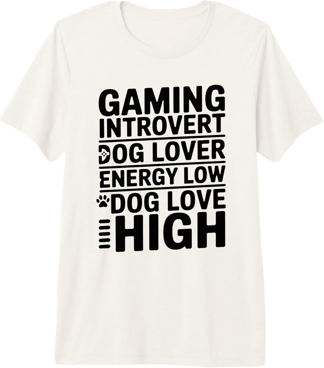 Introvert Gamer Dog Lover Funny Saying