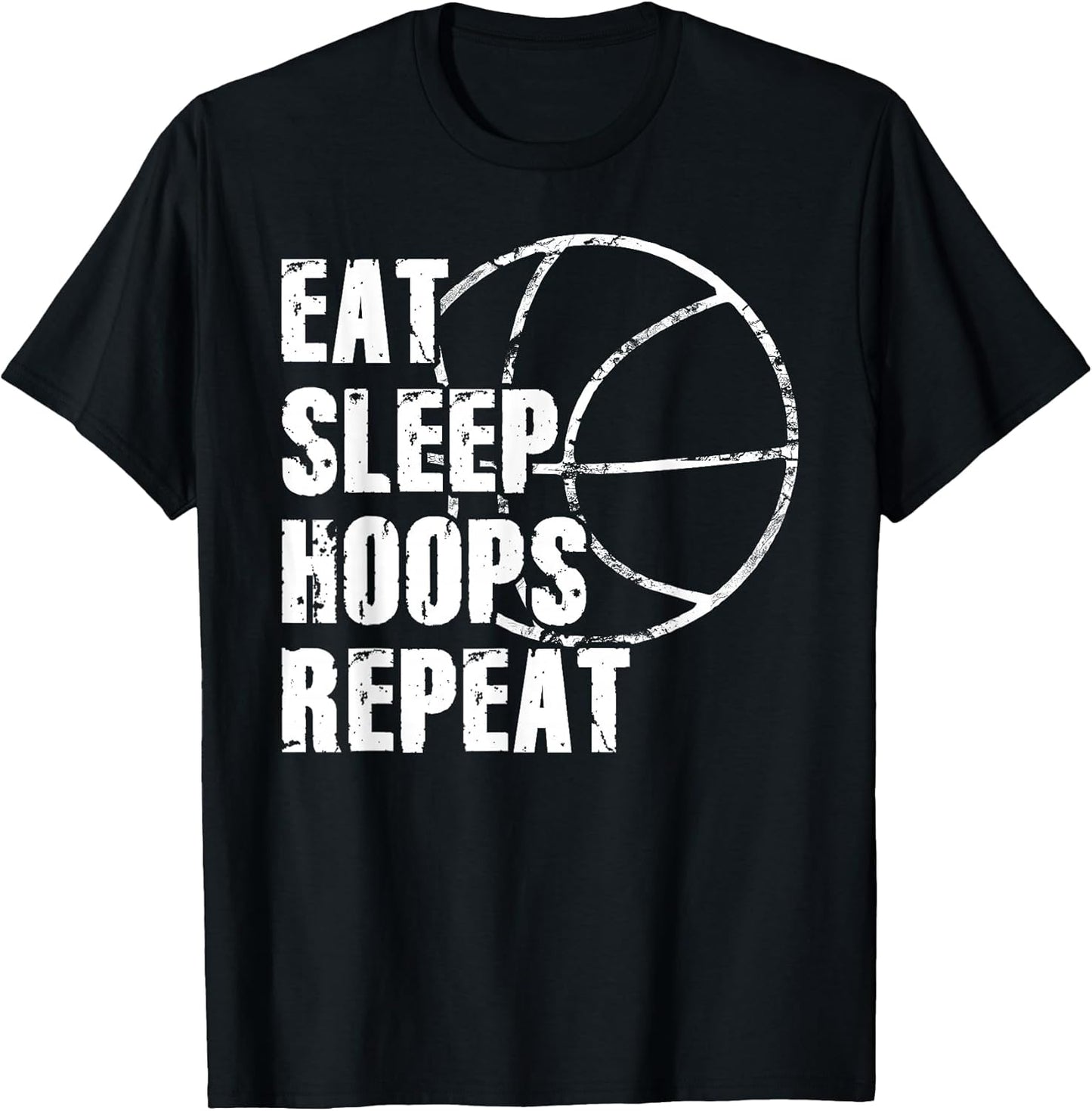 Eat Sleep Hoops Repeat Girls Basketball Stuff