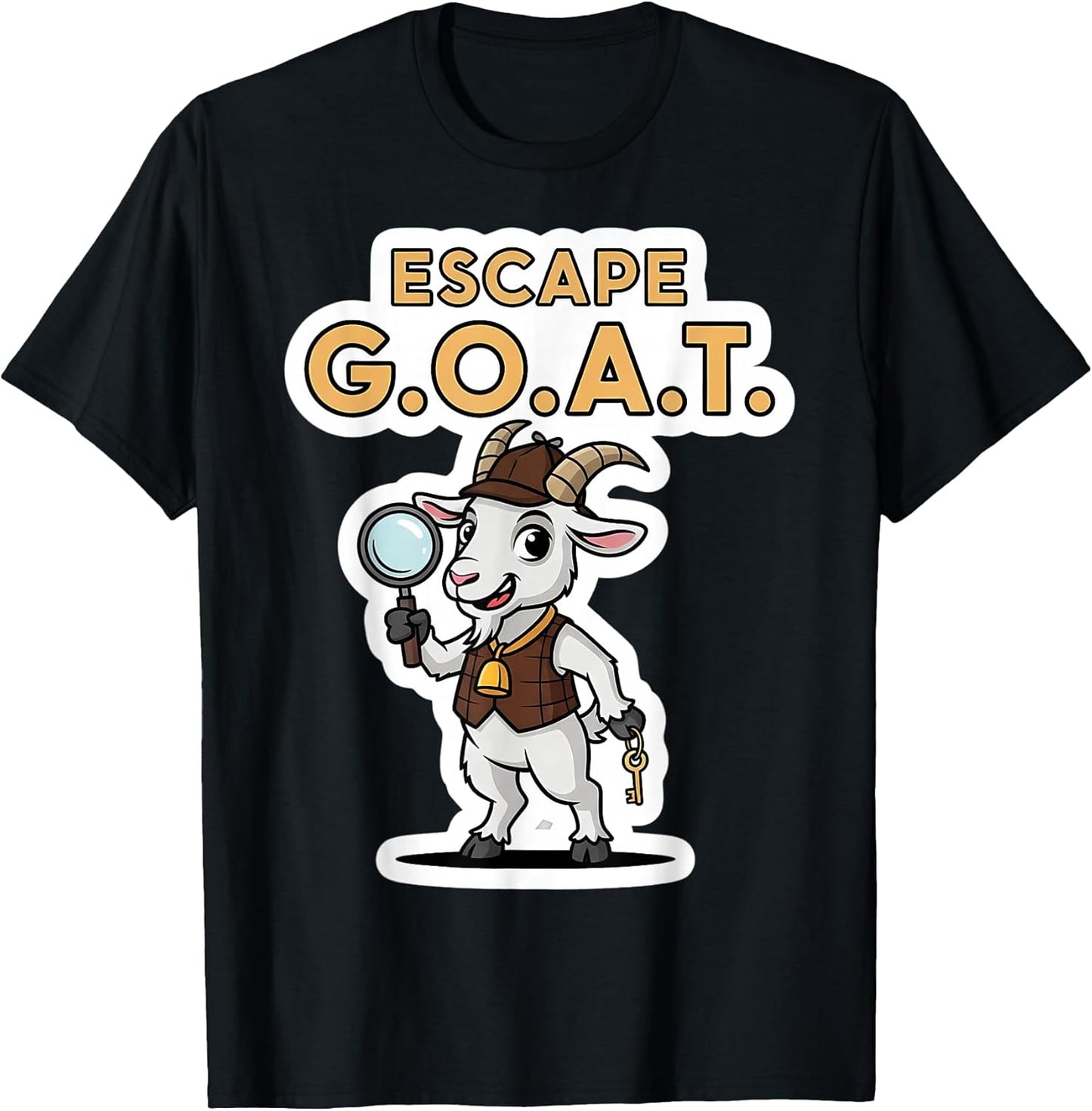 Escape GOAT Funny Escape Room Lover Merch