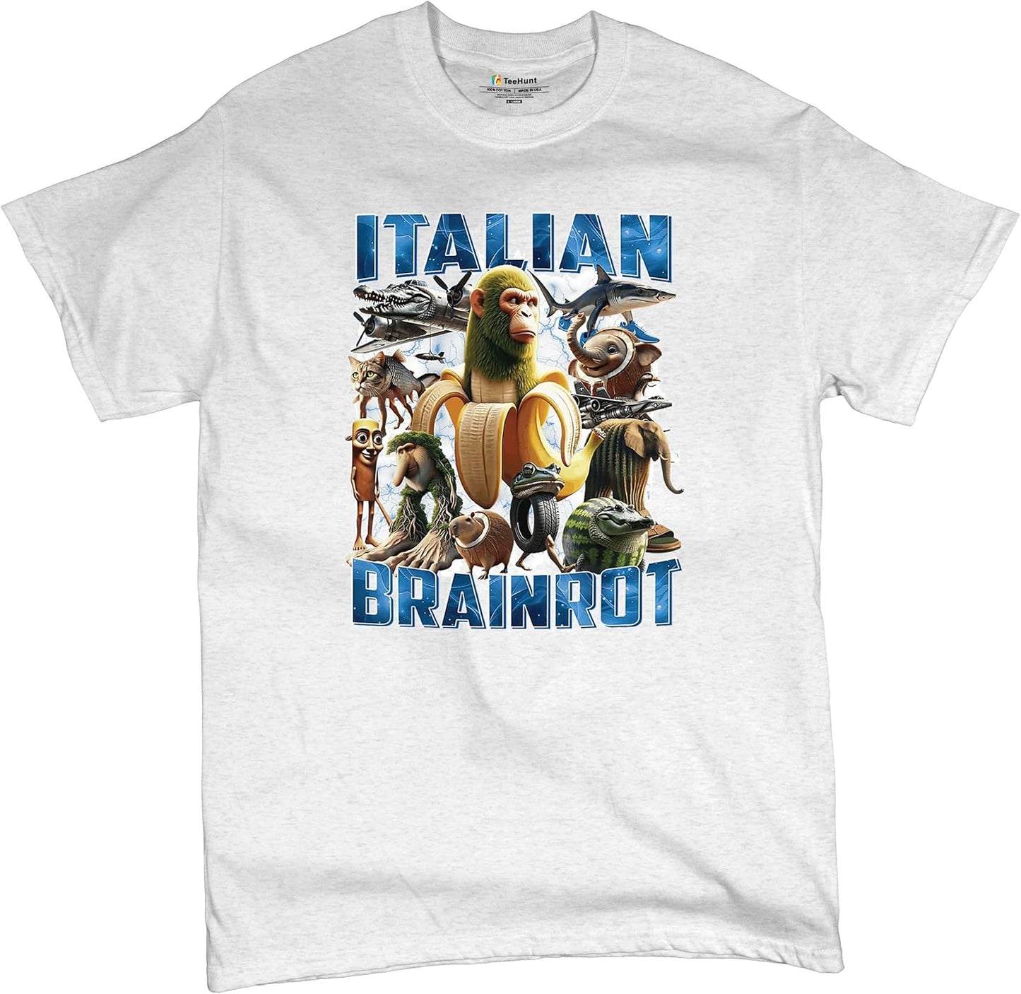 Tee Hunt Italian Brainrot Men's Graphic T-Shirts and Tank Tops