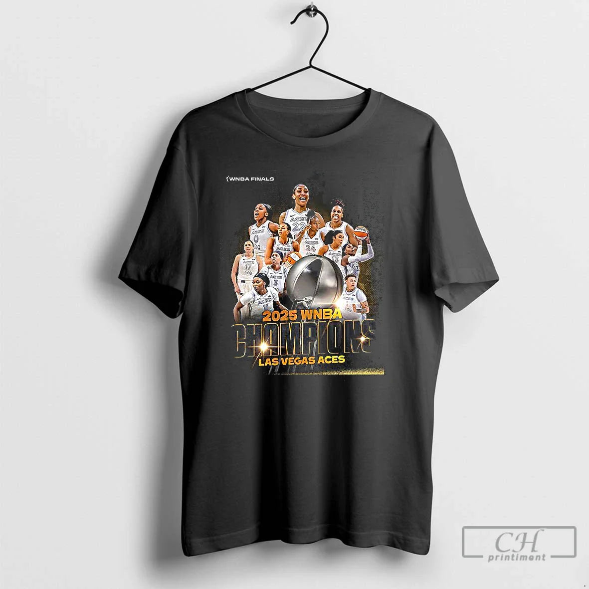 Classic 2025 Wnba Champions Las Vegas Aces T Shirts