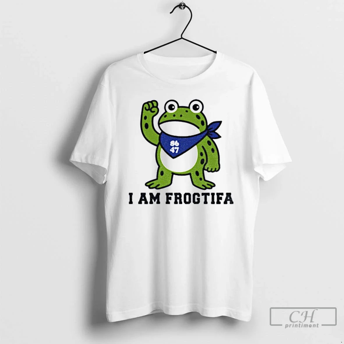 Classic 86 47 Portland Frogs Against Fascism T Shirts