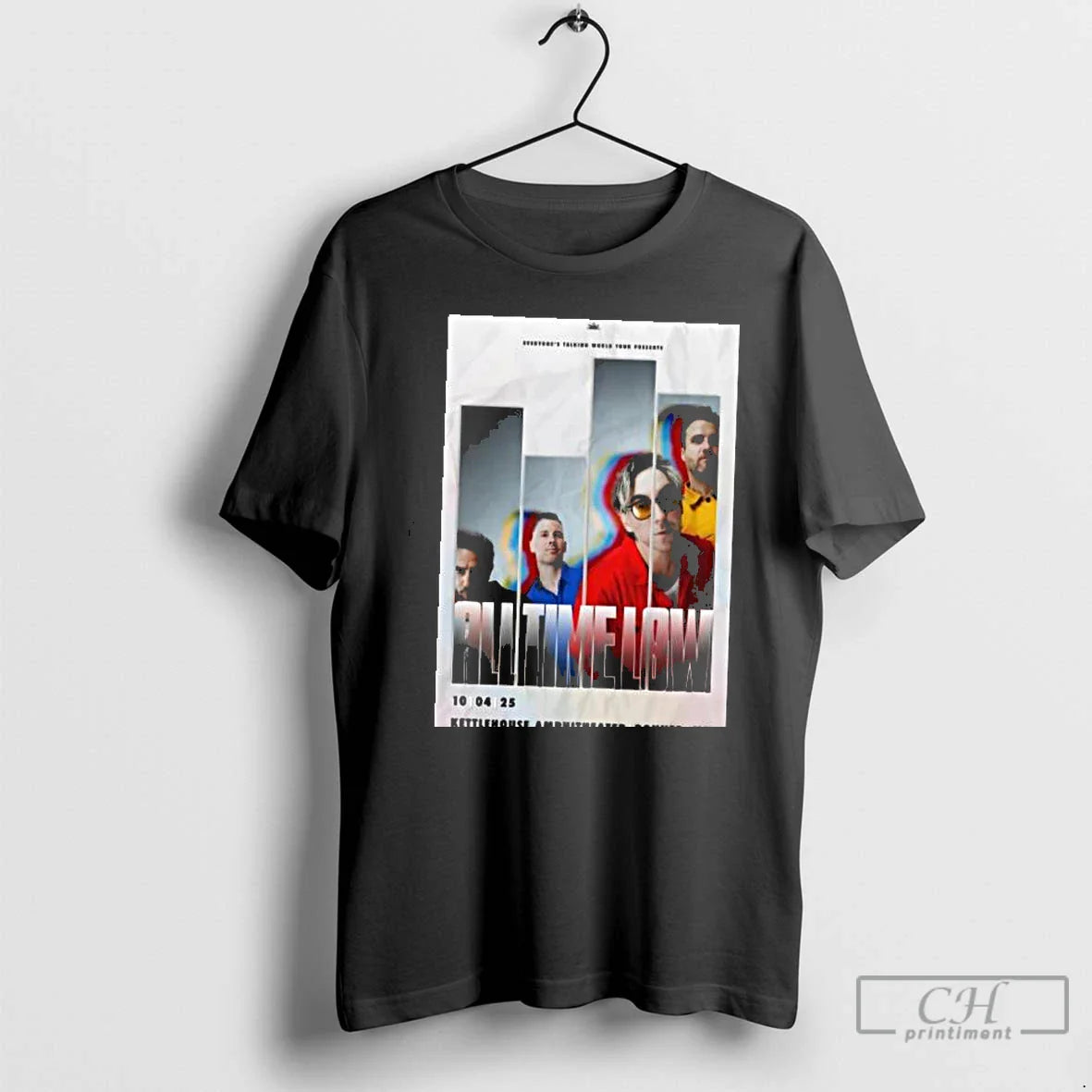 Classic All Time Low Bonner Mt October 4 2025 Concert T Shirts