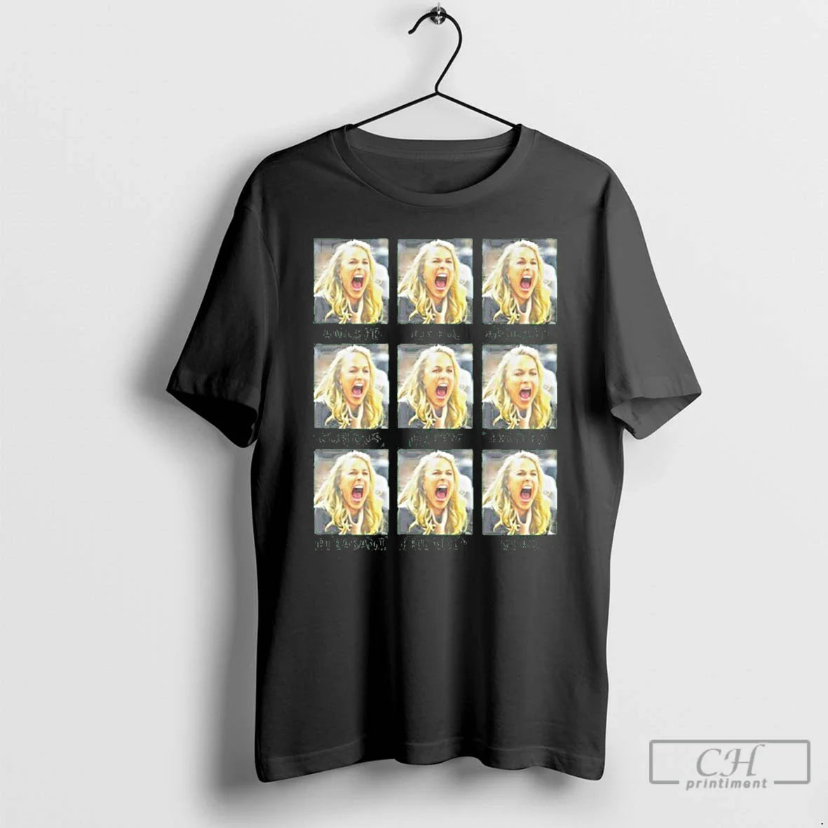 Classic Becky Hammon Emotions Amused Joyfull Aroused Curious Happy T Shirts