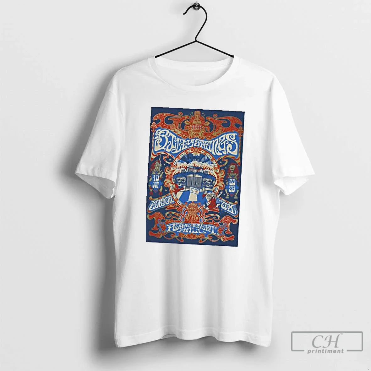 Classic Billy Strings London 10 10 2025 Tour T Shirts