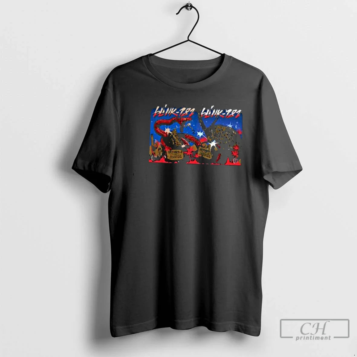 Classic Blink 182 October 4 5 2025 In Palm Desert Ca T Shirts