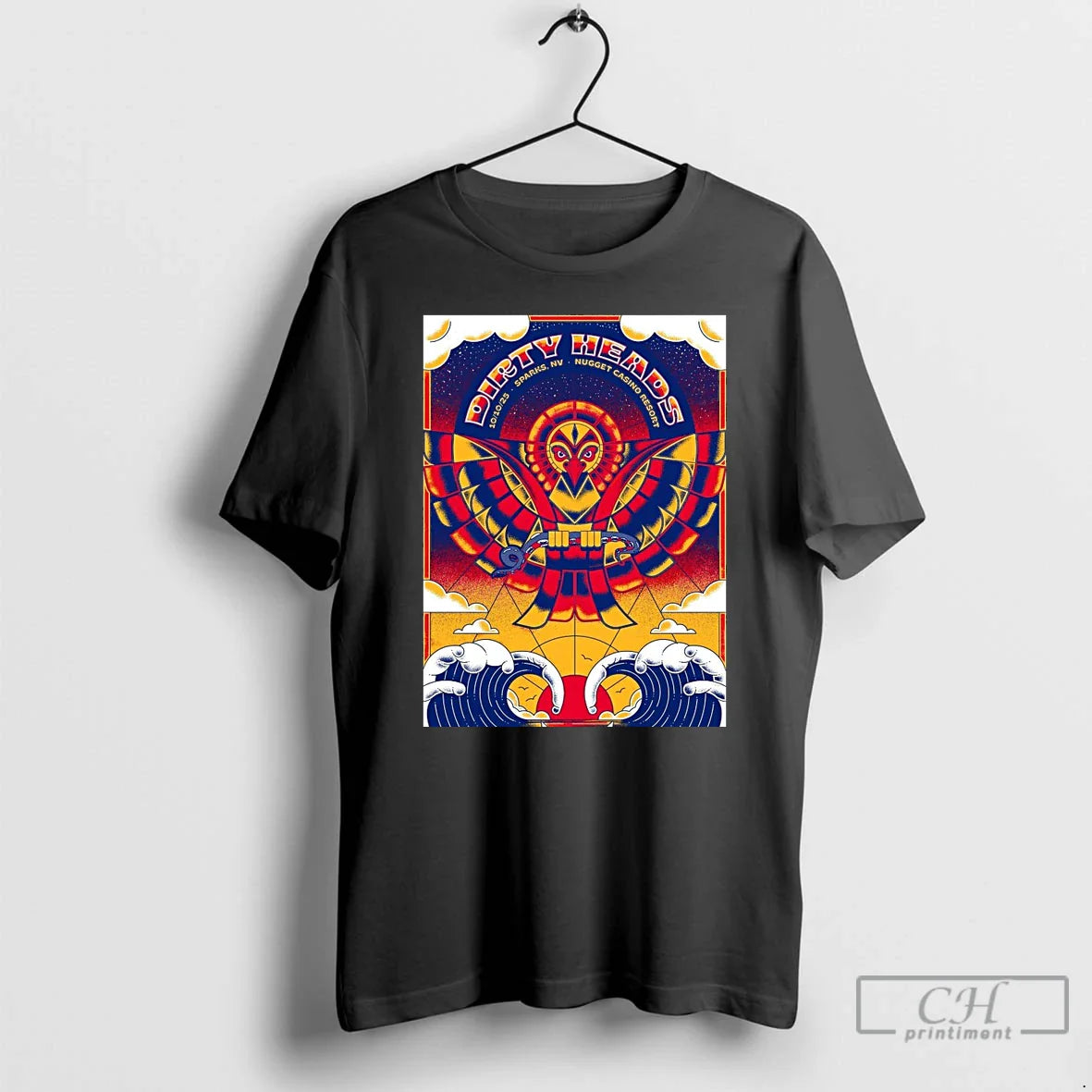 Classic Design Dirty Heads Sparks Nv Nugget Casino Resort October 10 2025 T Shirts