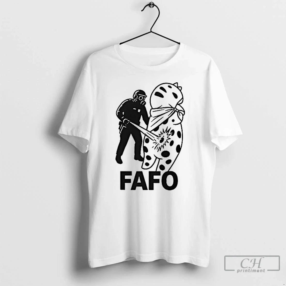 Classic Fafo A Police Officer In Riot Gear T Shirs Sweater