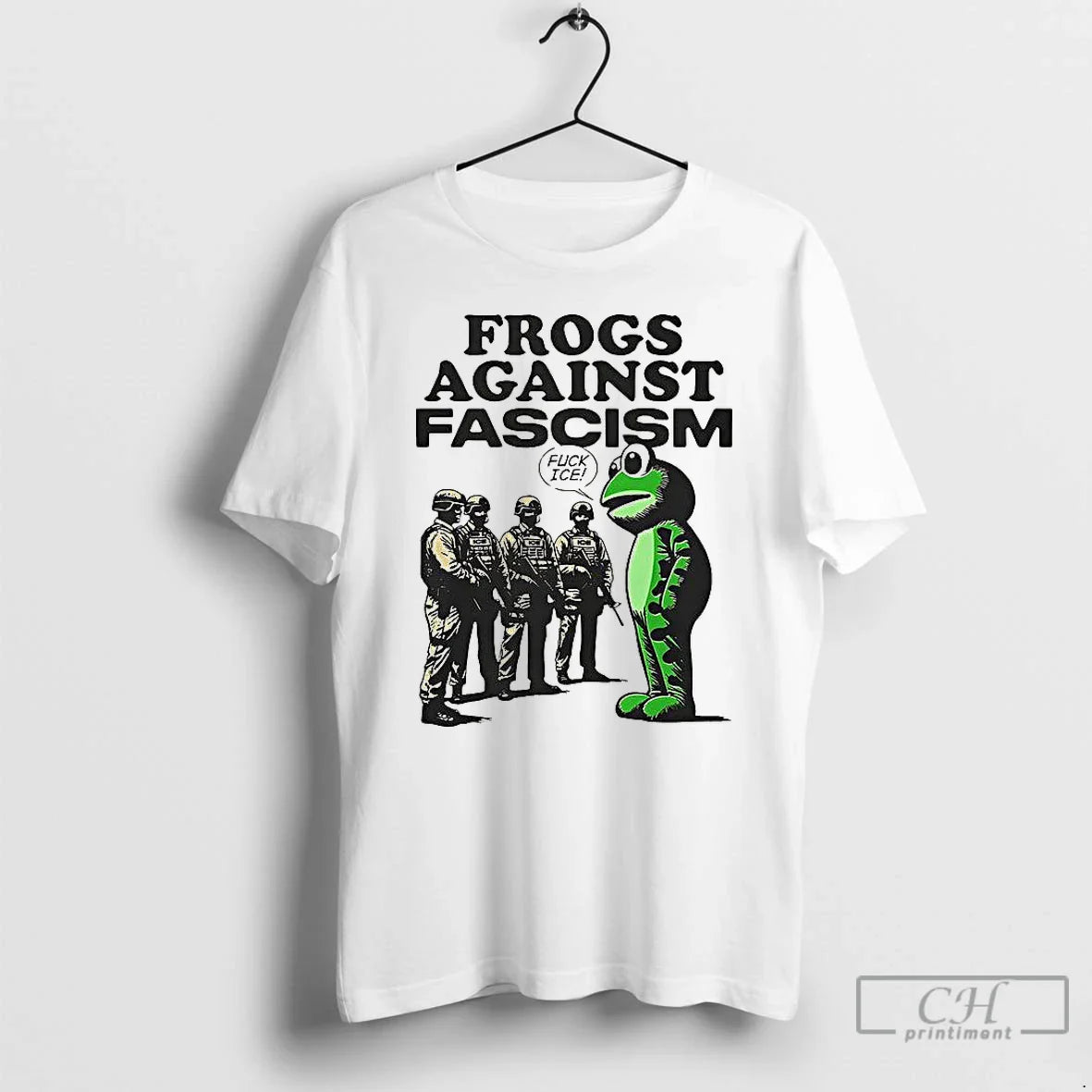 Classic Frogs Against Fascism T Shirts