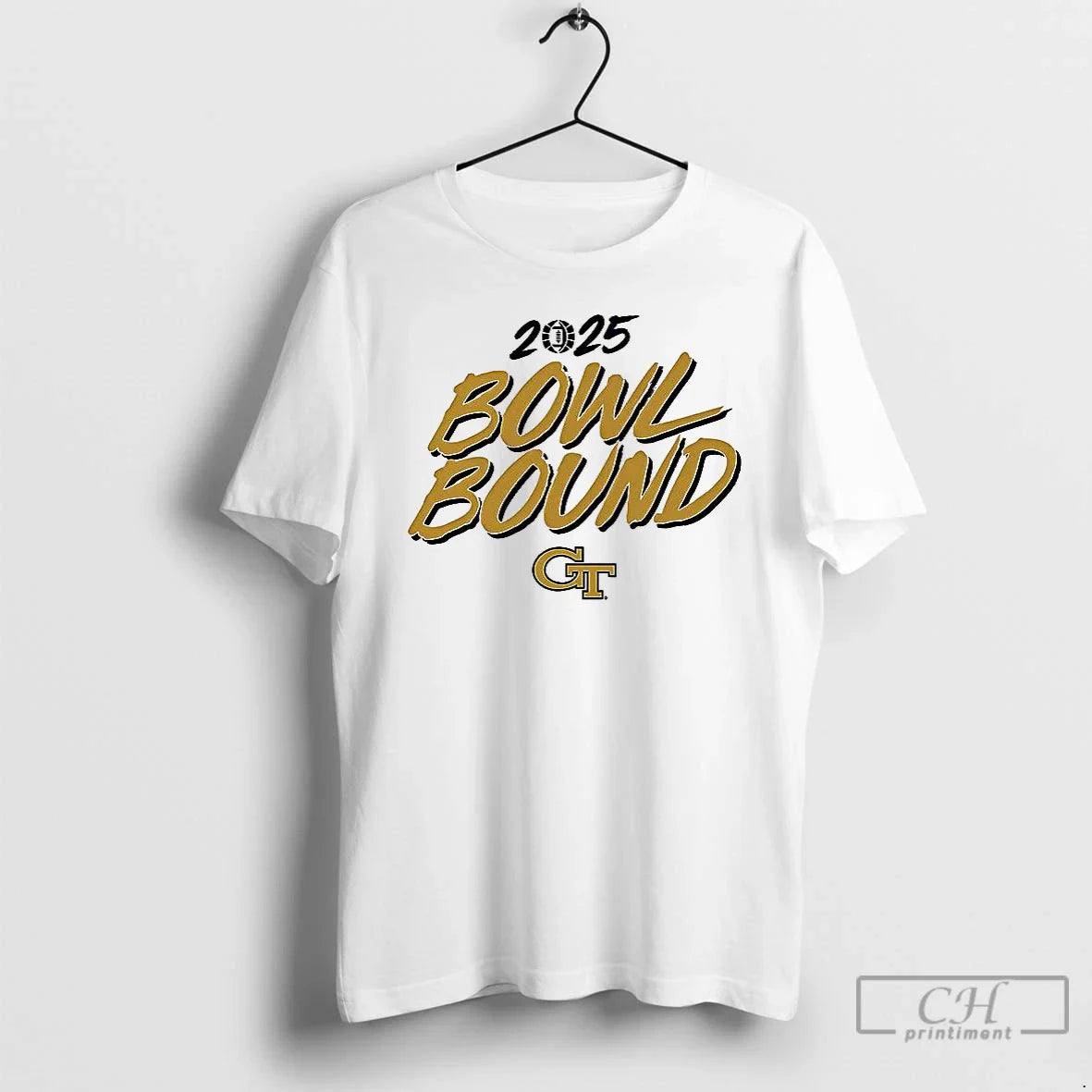 Classic Georgia Tech Yellow Jackets Football 2025 Bowl Bound T Shirts