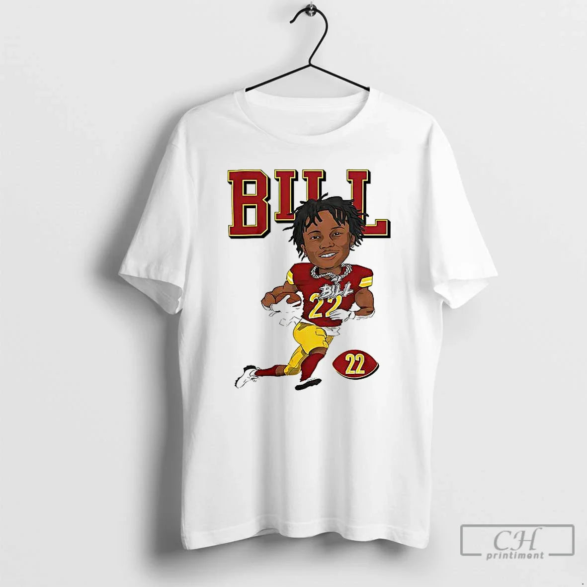 Classic Jacory Croskey Merritt Bill Washington Commanders Caricature T Shirts