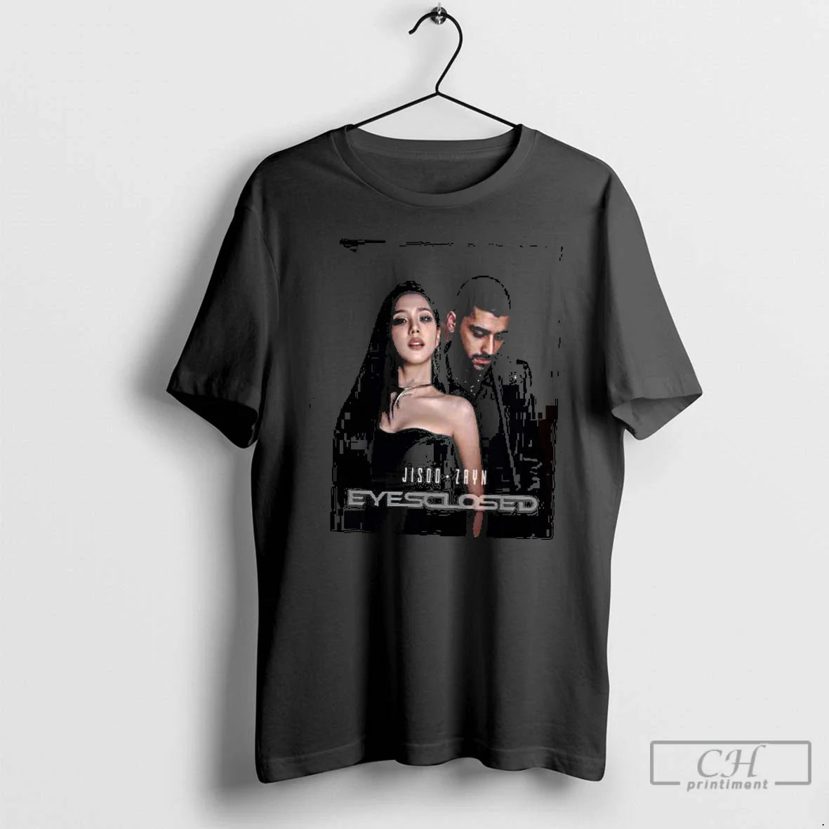 Classic Jisoo And Zayn Eyes Closed Single Out On October 10 2025 T Shirts