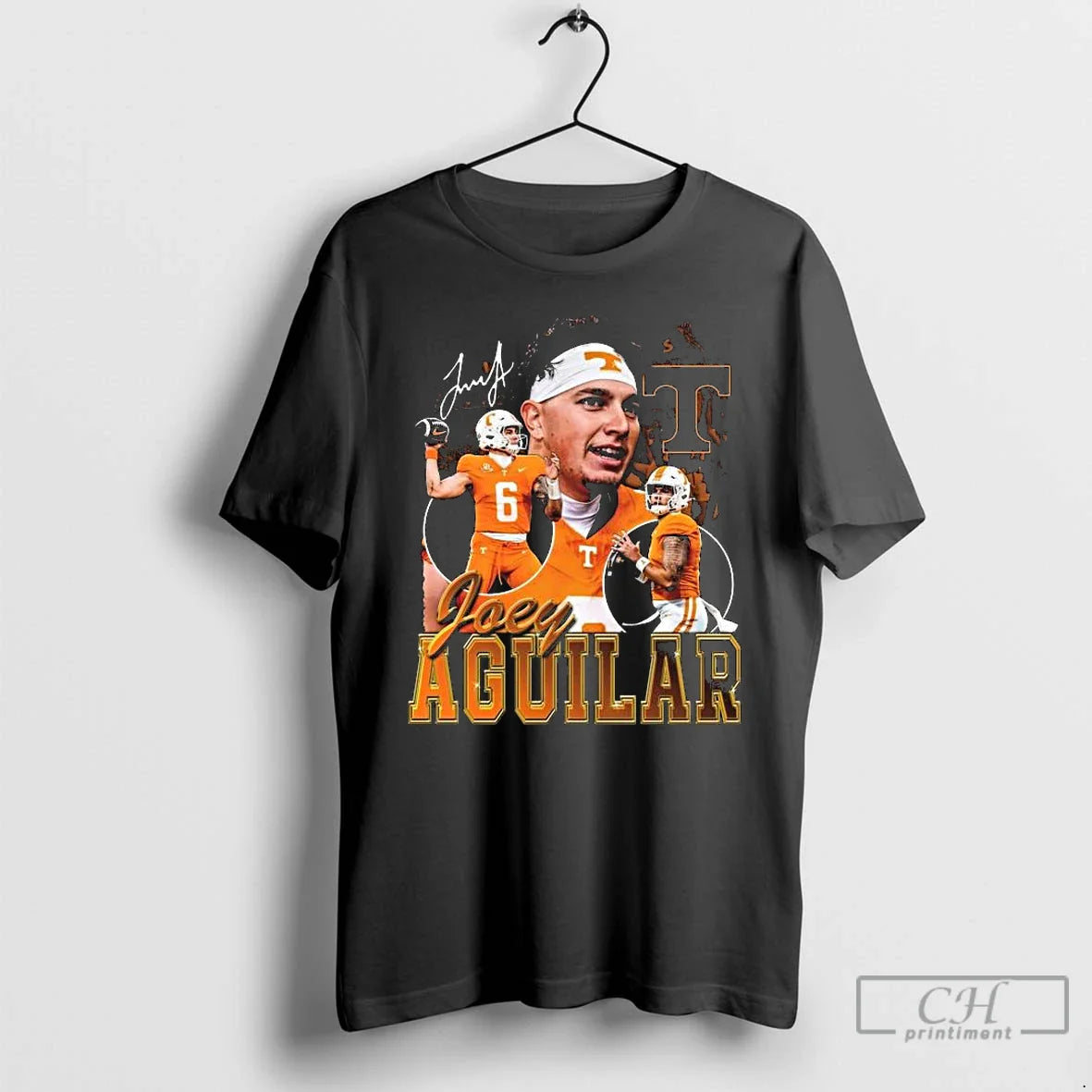 Classic Joey Aguilar Tennessee Vintage Icon Long Sleve T Shirts