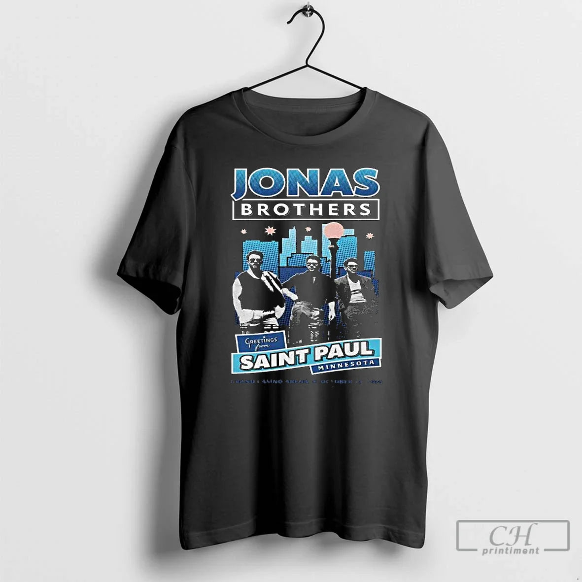Classic Jonas Brothers St Paul Mn October 10 2025 Concert Long Sleve T Shirts