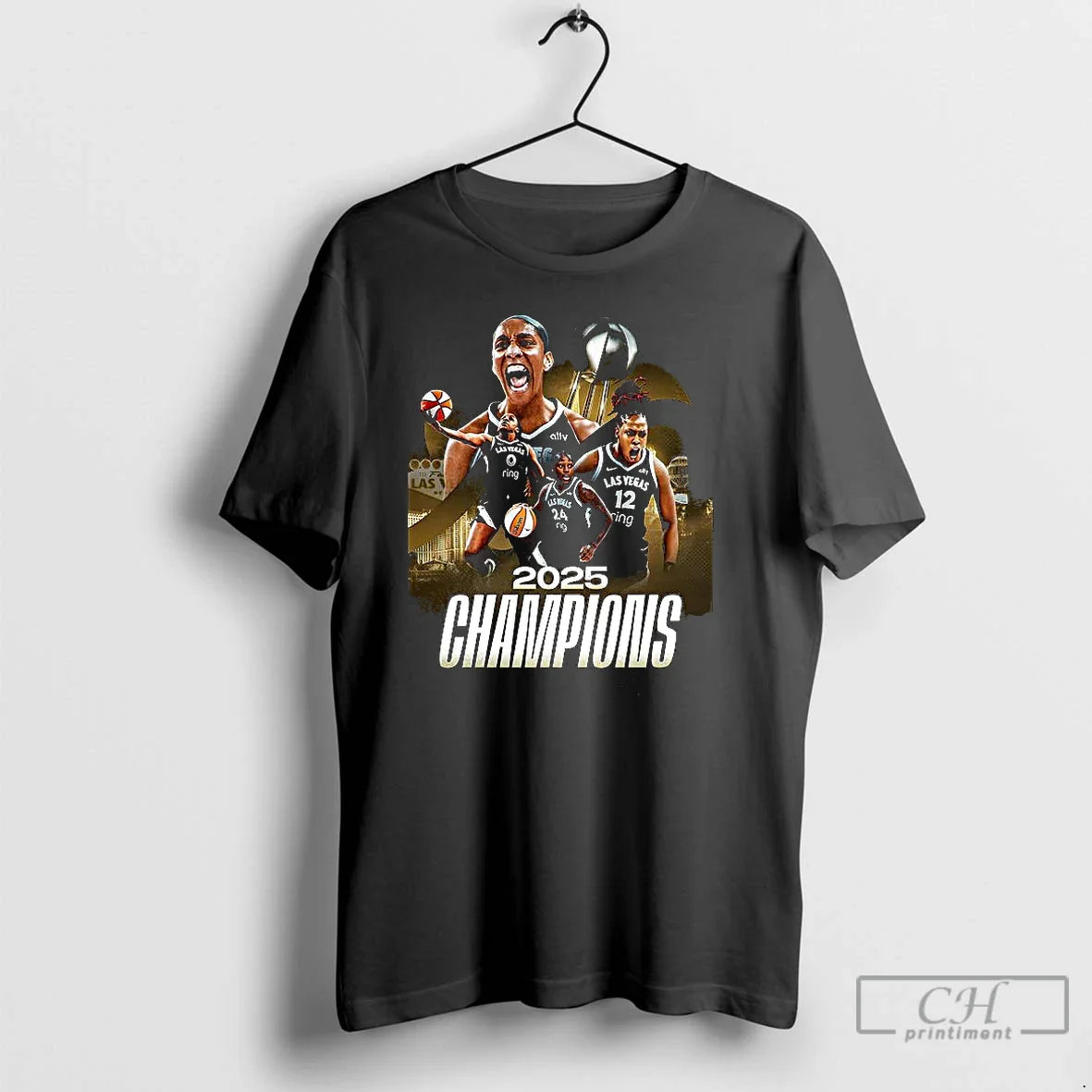 Classic Las Vegas Aces Win The Wnba Championship 2025 T Shirts