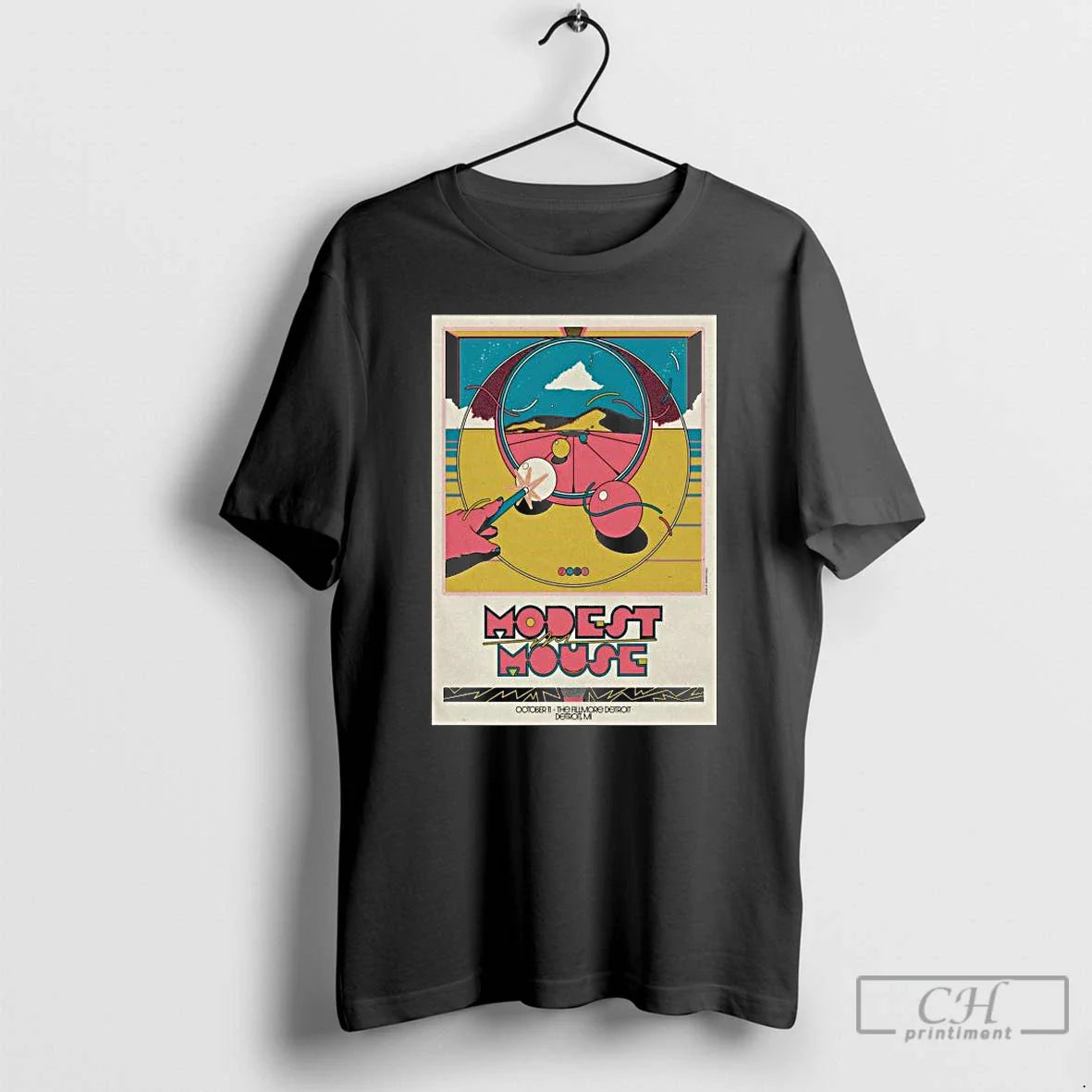 Classic Modest Mouse October 11 2025 The Fillmore Detroit Mi Long Sleve T Shirts