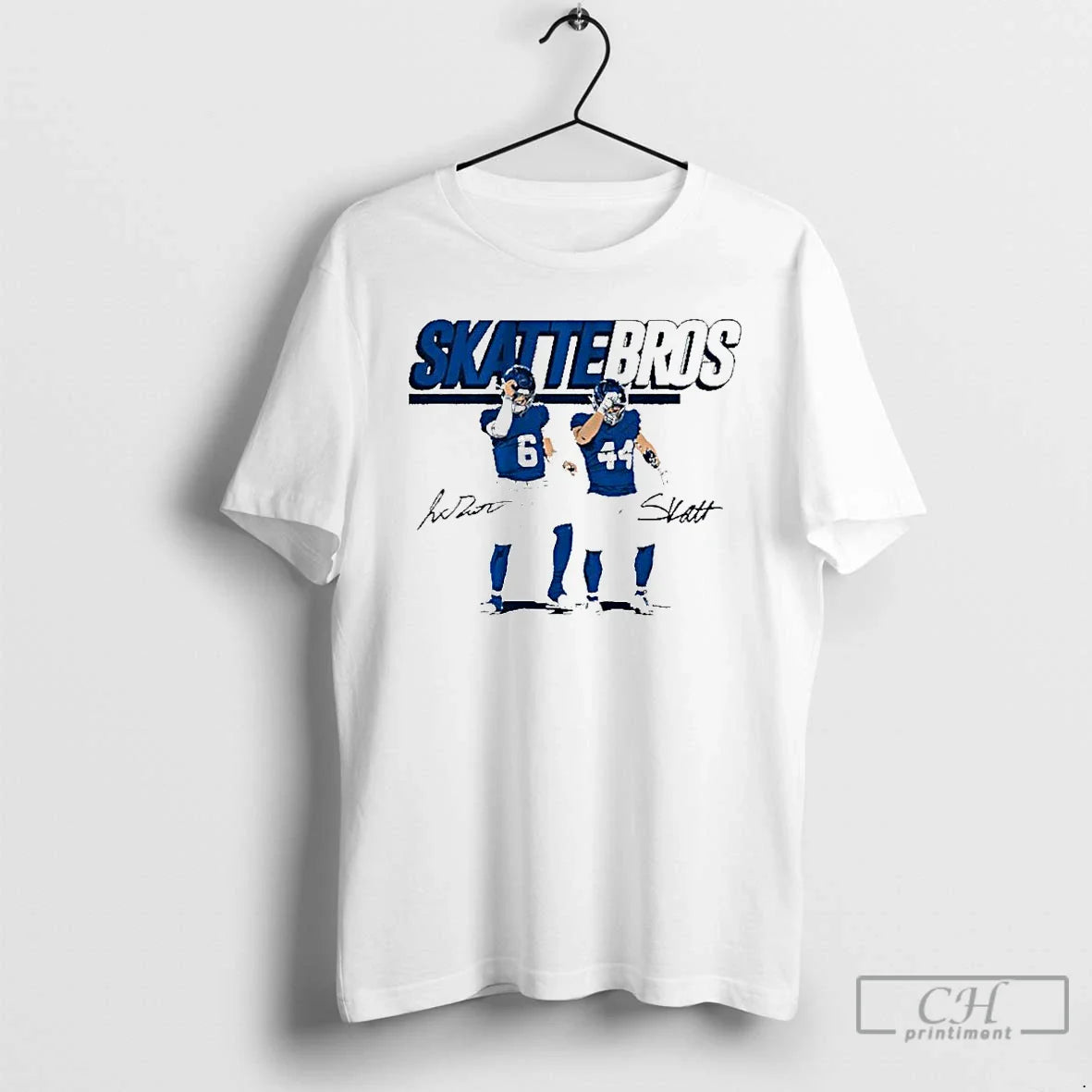 Classic New York Giants Jaxson Dart Cam Skattebo Skattebros Ornaments T Shirts