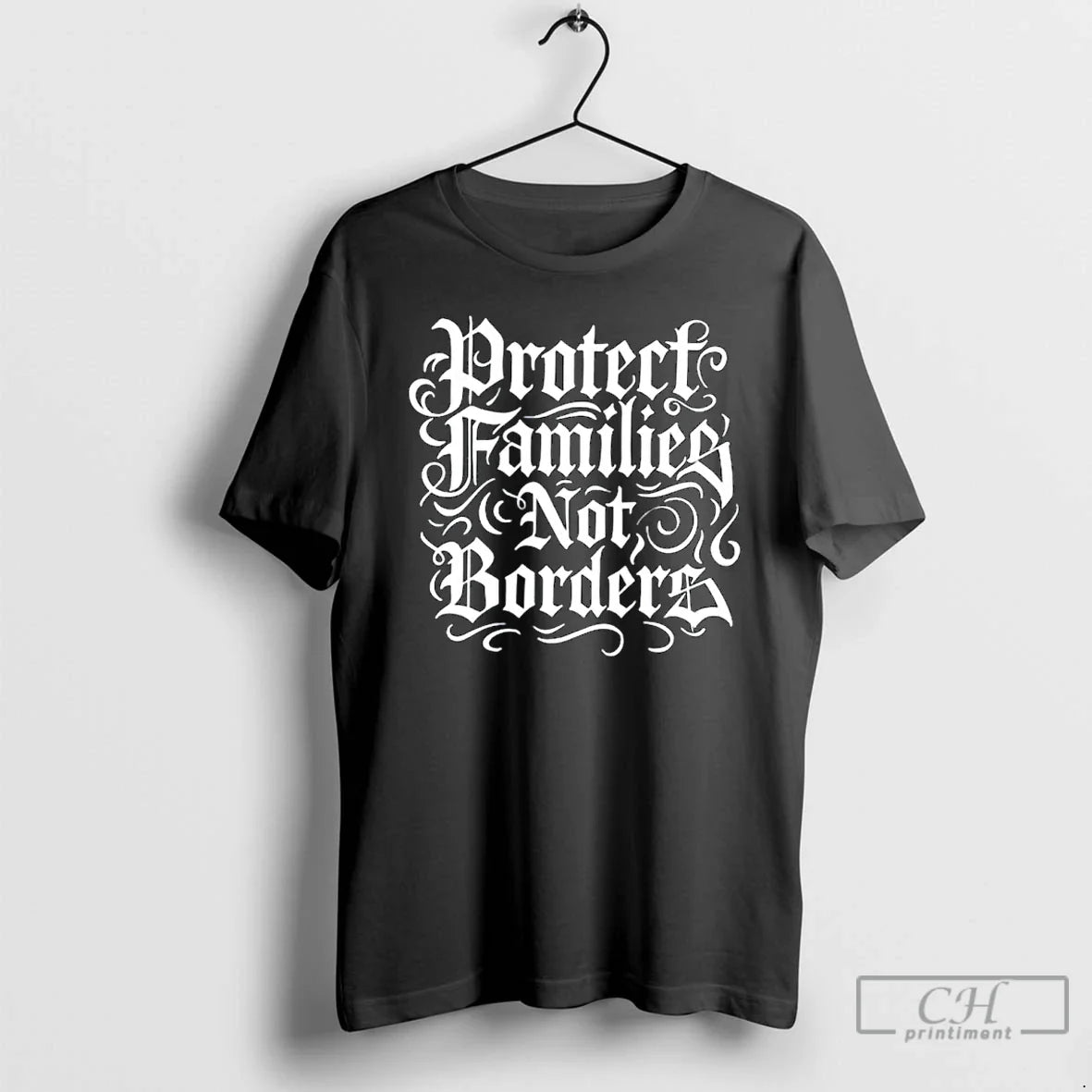 Classic Protect Families Not Borders Ornaments T Shirts