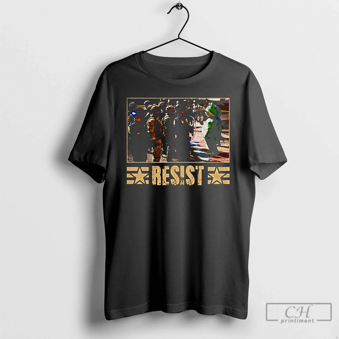 Classic Resist Portland Frog Protest 2025 T Shirts