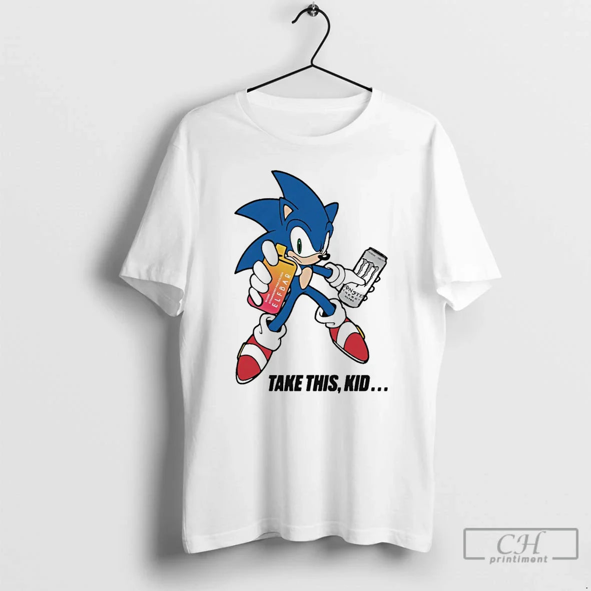 Classic Take This Kid Hedgehog Vape T Shirts