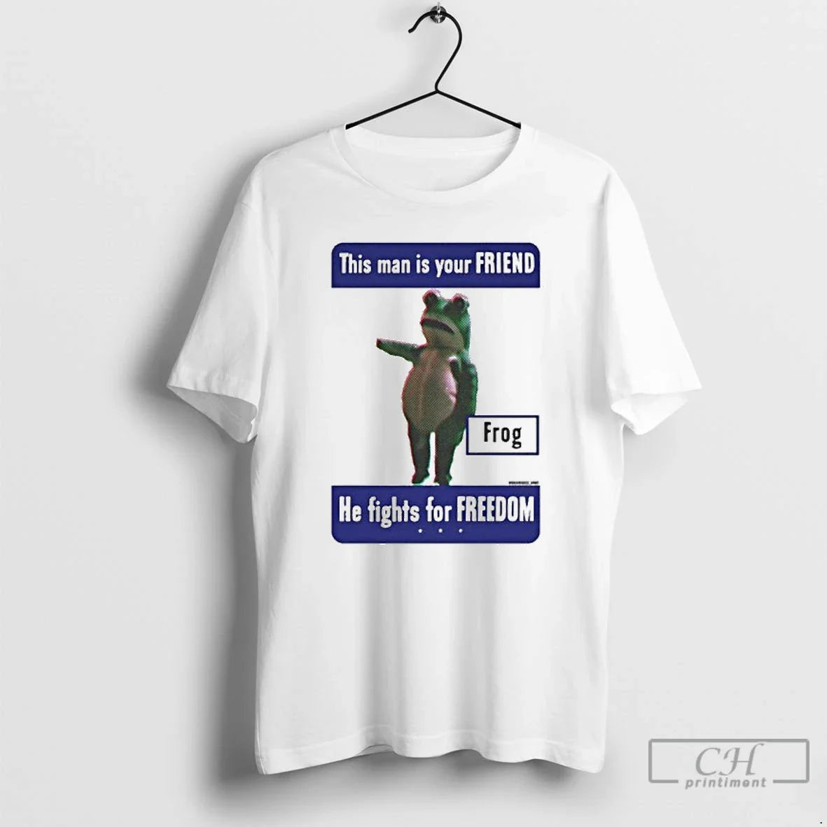 Classic This Man Is Your Friend Portland Frog Anti Ice T Shirts