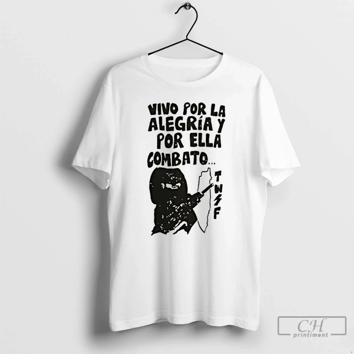 Classic Vivo Por La Alegria Y Por Ella Combat T Shirts