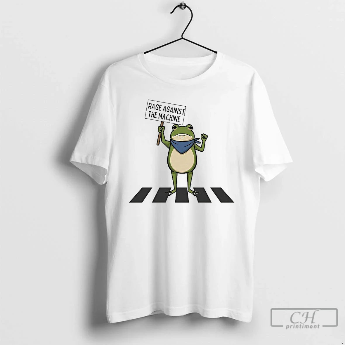 Classic Rage Against The Machine Abolish Ice Anti Fascism Peaceful Protest Portland Frog T Shirts