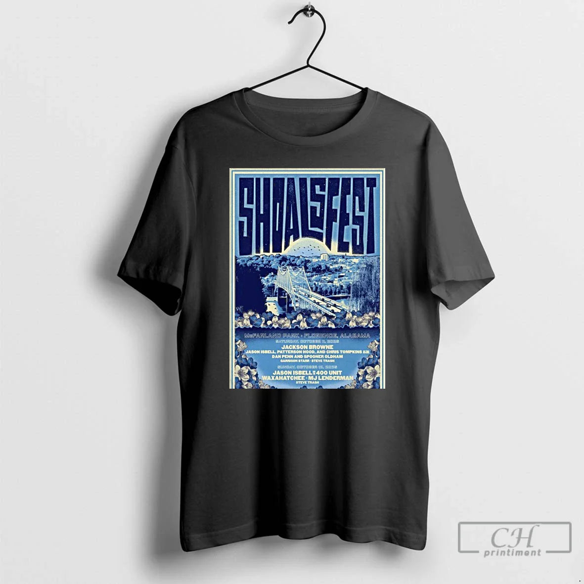 Classic Shoalsfest Oct 11 2025 Mcfarland Park In Florence Al T Shirts