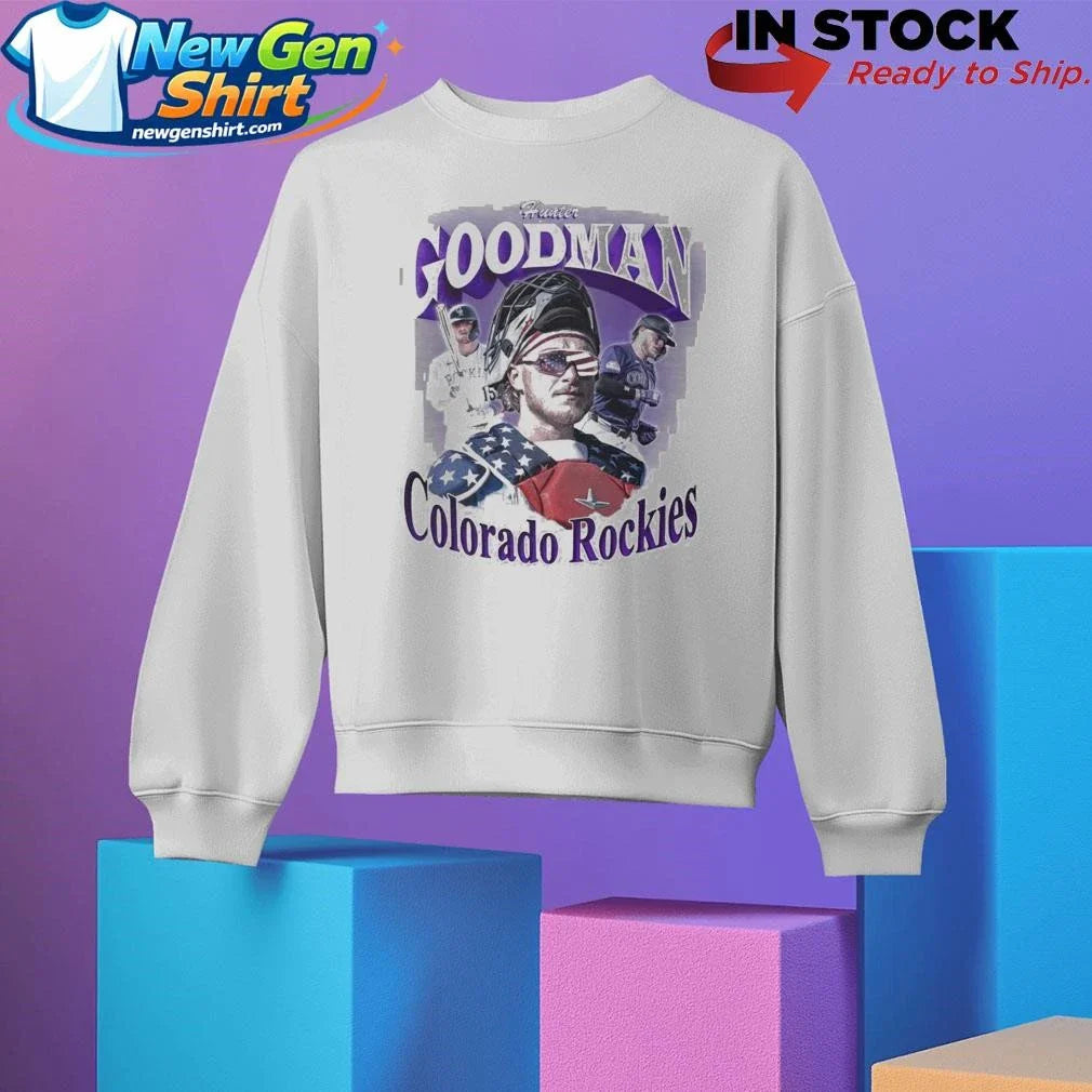 Colorado Rockies Hunter Goodman 2026 Shirt