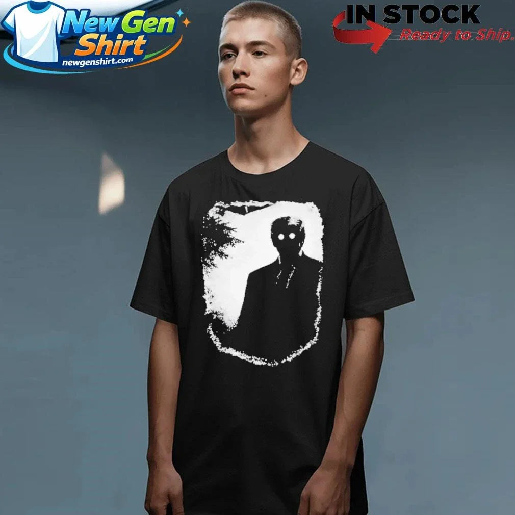 Dark Shadow Figure Mysterious Silhouette Trump Shirt