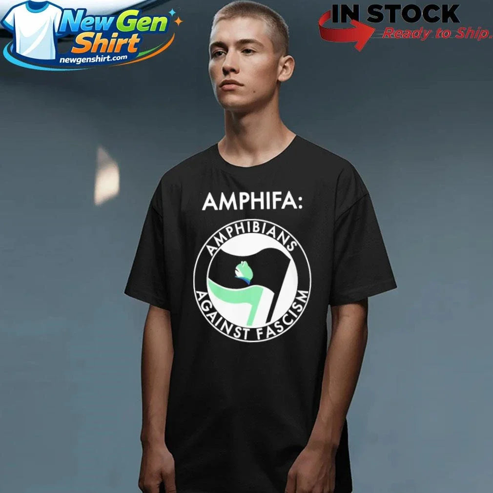 Frog Amphifa Amphibians Against Fascism Shirt