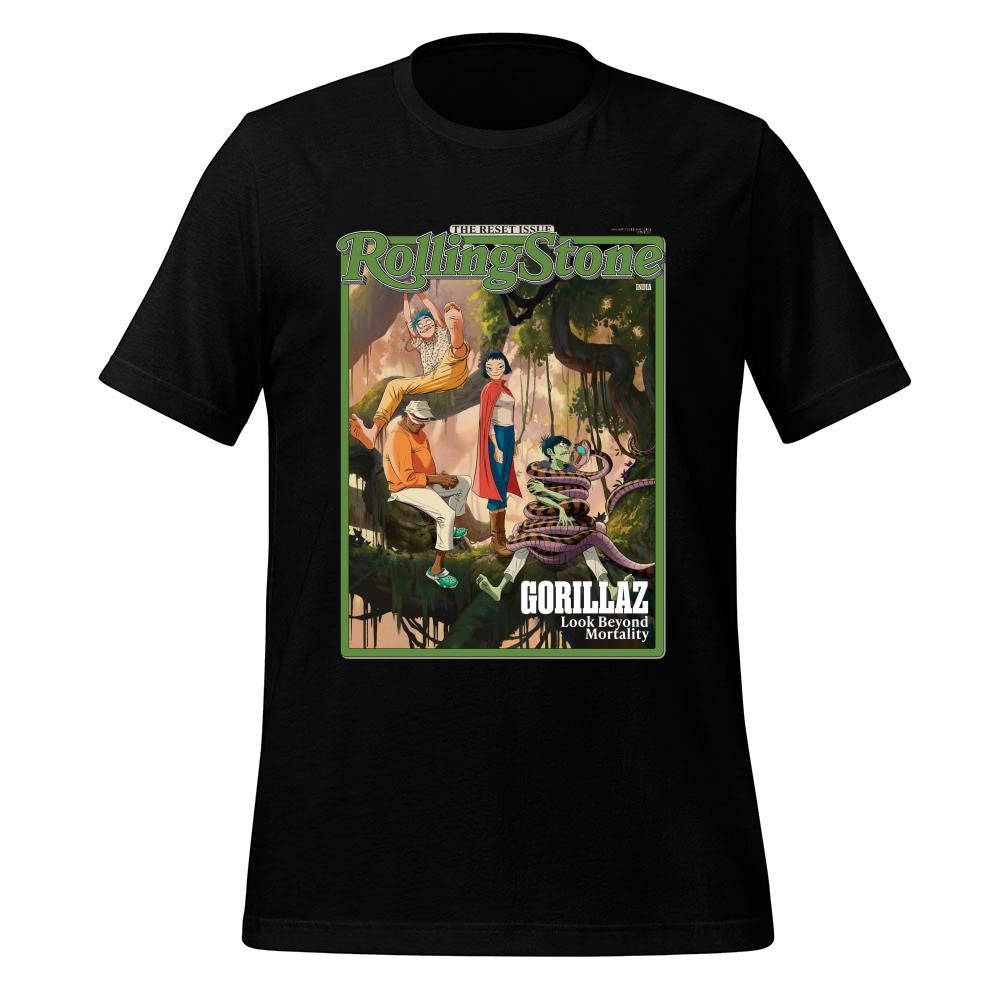 Gorillaz x Rolling Stone India January Februry 2026 Cover Stars Look Beyond Mortality Shirt