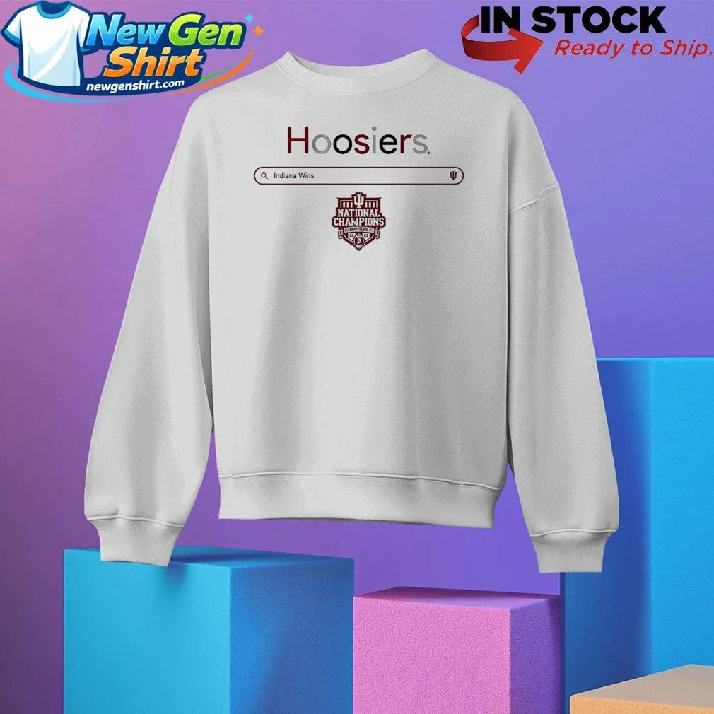 Indiana Football Web Search Shirt