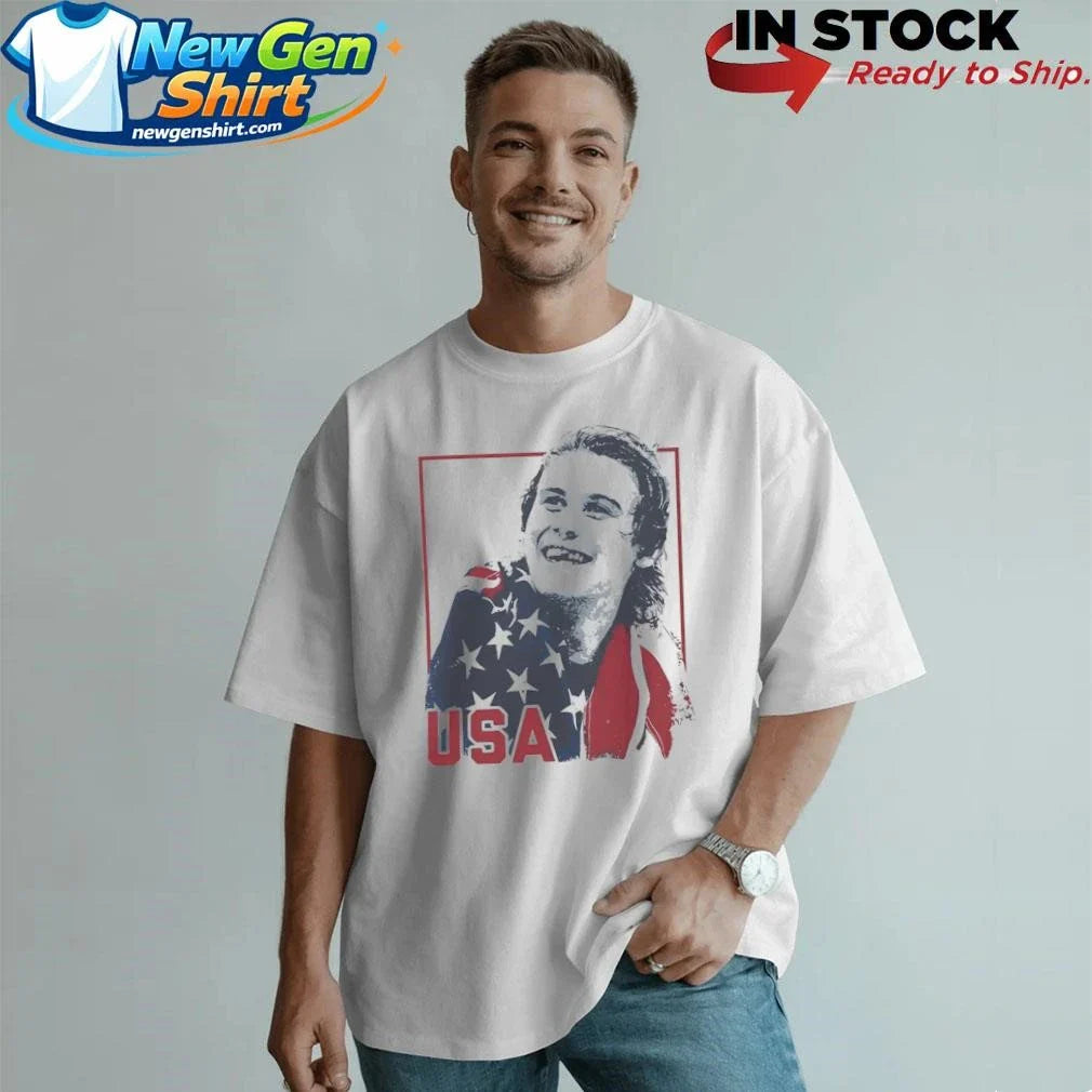 Jack Hughes 2026 USA Hockey Shirt