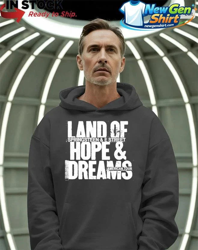 Land of Hope and Dreams American Tour 2026 Bruce Springsteen Shirt