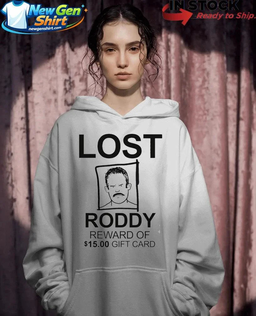 Lost Roddy Reward Of 15.00 Gift Card Shirt