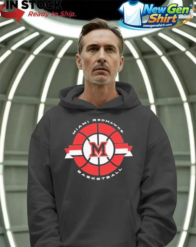 Miami (OH) Basketball Classic Circle Shirt