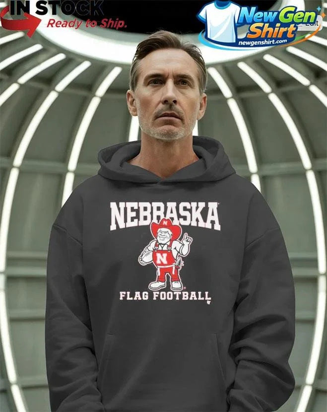 Nebraska Cornhuskers Flag Football Shirt