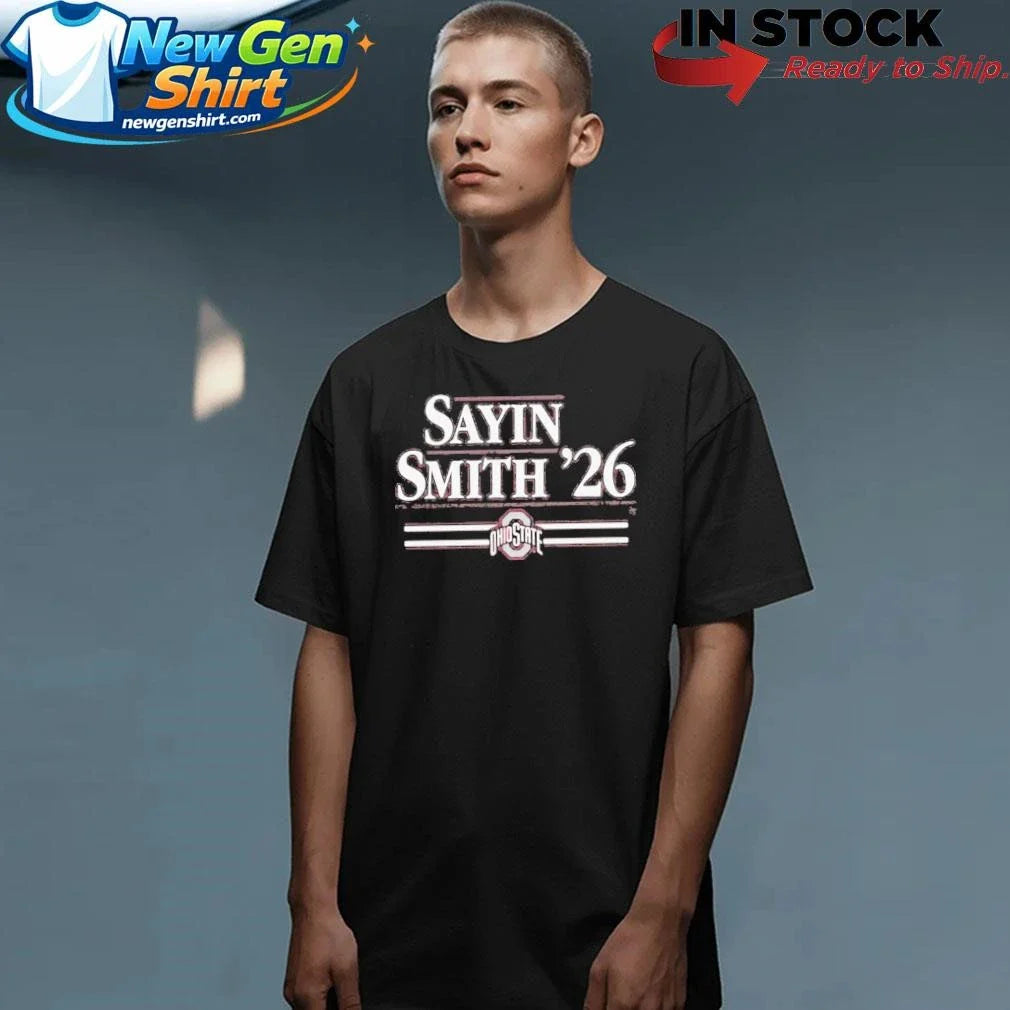 Ohio State Football Julian Sayin-Jeremiah Smith ’26 Shirt