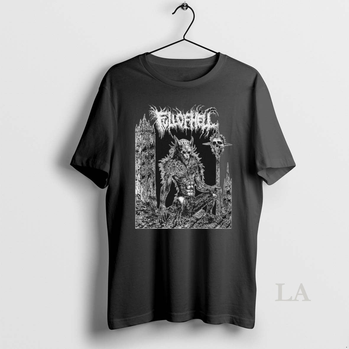 Original Full Of Hell Beastial Wolf