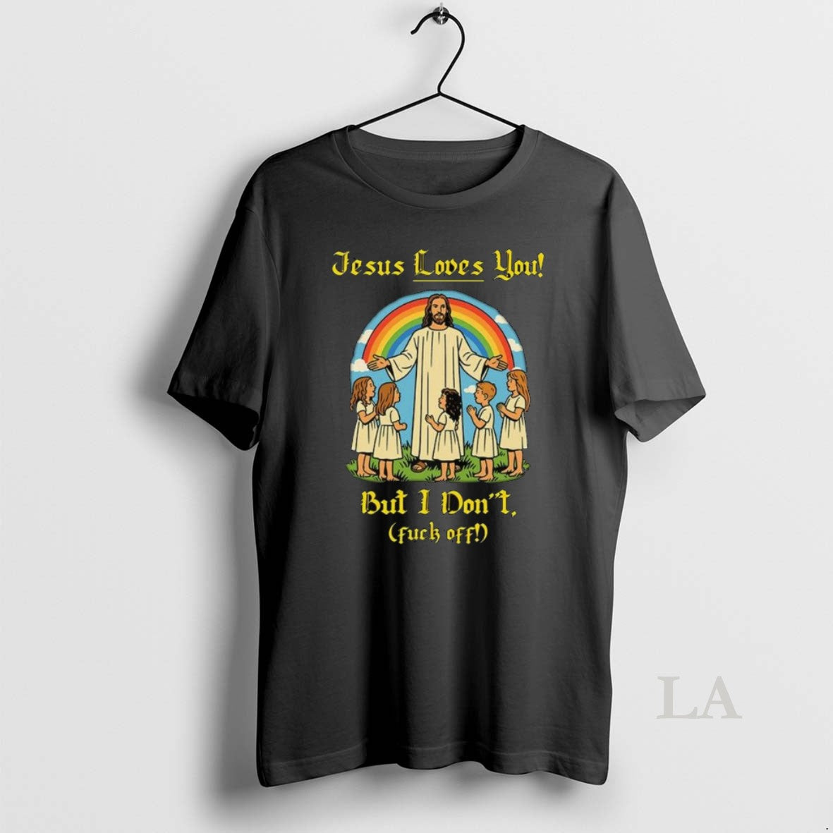 Original Jesus Loves You But I Dont Fuck Off Long Sleve